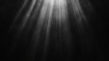 Poster - Monochrome light background with subtle halation effect for design projects