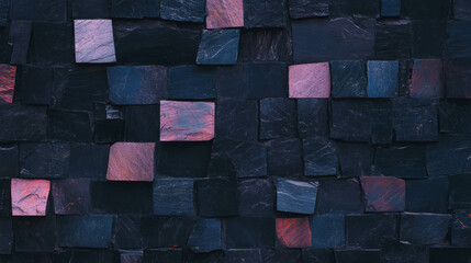 Poster - Multicolored stone wall texture for interior design and architectural projects