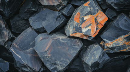 Poster - Natural multicolored stone wall texture for interior and exterior design