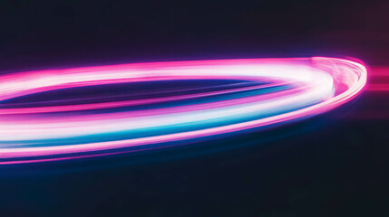Poster - Futuristic neon light background design for modern aesthetic and digital themes