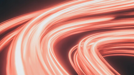Poster - Neon light swirling vortex background for futuristic design and digital art