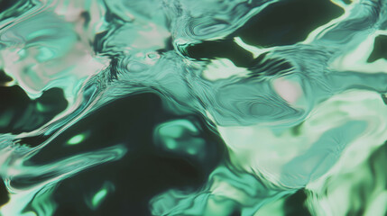 Aufkleber - Abstract olive green smoke texture with reflective surface for creative backgrounds