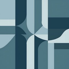 Leinwandbilder - Minimal geometric abstract vector background