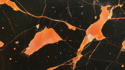 Poster - Abstract cracked texture on aged plastic surface for design and art projects