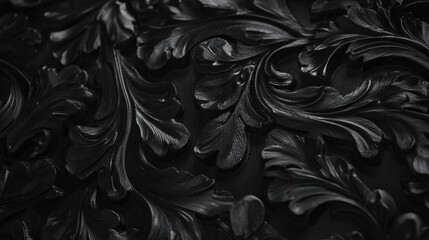 Poster - Elegantly laser engraved plastic patterns for art and design projects