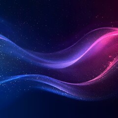 Wall Mural - cosmic galaxy grainy gradient, deep purple and celestial blues, soft stardust-like noise effect, dre