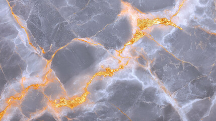 Poster - Luxurious polished marble with gold veins for elegant interior design