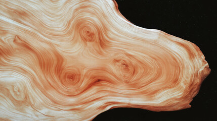 Poster - Natural wood texture background with rich grain patterns for design and art projects