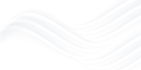 Wall Mural - abstract white background wave gradient shape luxury wallpaper.