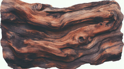 Poster - Natural wooden bark texture for rustic design and crafts
