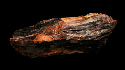 Poster - Natural wooden bark texture for rustic design and background