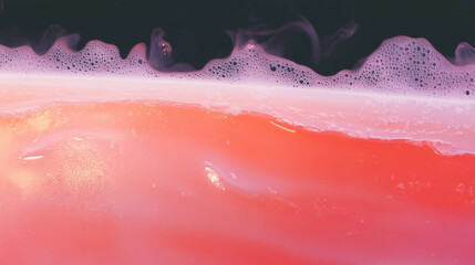 Poster - Abstract background of soap streaks and smoke with vivid colors for creative design