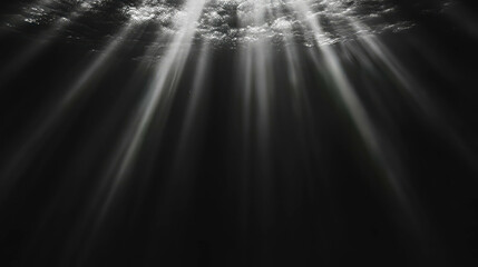 Poster - Somber atmosphere with soft light and shadows for background or design