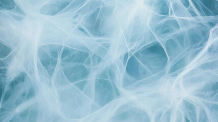 Poster - Delicate spiderweb and floral background for nature-inspired designs