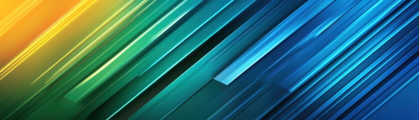 Poster - abstract background featuring colorful lines and shapes creating a vibrant visual composition