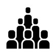 © North - People icon in glyph style
