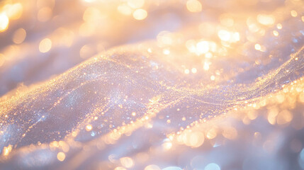 Poster - Shimmering spiderweb with glitter and sparkle background for creative design