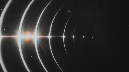 Poster - Cosmic light rays and stellar gradient in outer space