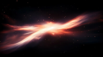Poster - Stellar light and dark matter background for cosmic design projects