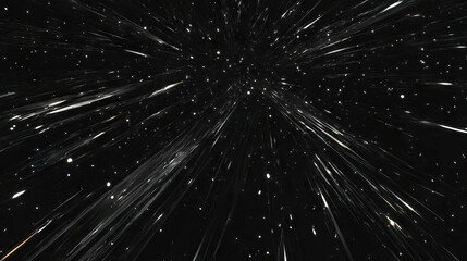 Poster - Cosmic starburst with radiant highlights for space themed designs