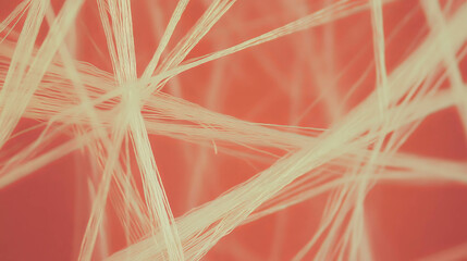 Poster - Textured yarn and string abstract background for creative design