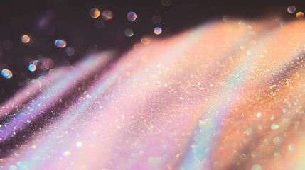 Aufkleber - Sunlit abstract background with iridescent highlights for creative projects