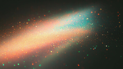 Poster - Sunlight with iridescent highlights in abstract background design