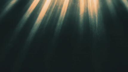 Poster - Enchanting sunlight rays with sharp highlights for a dreamy background design
