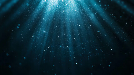 Aufkleber - Mystical twinkling star lights and subtle glow background for design and inspiration