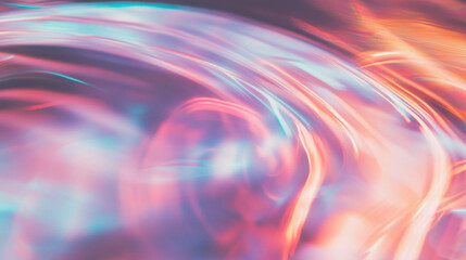 Poster - Swirling abstract background with vibrant vintage light patterns for creative design