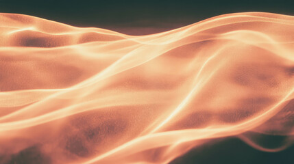 Poster - Warm sepia glow with subtle film grain effect for abstract design