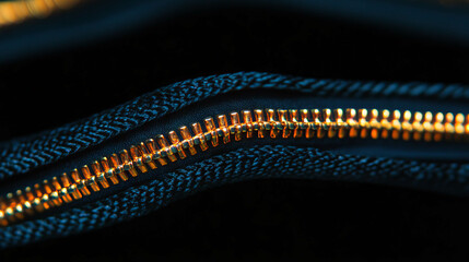 Aufkleber - Dynamic diagonal zipper design background for creative projects