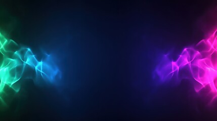 Poster - Colorful smoke patterns abstract background for wallpapers and creative projects