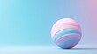© Pricha - Astronomy celestial gradient planets. Colorful marble sphere on a soft gradient background with subtle sparkles.