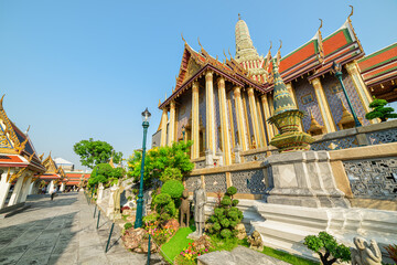 The Prasat Phra Thep Bidon of Wat Phra Kaew, Bangkok