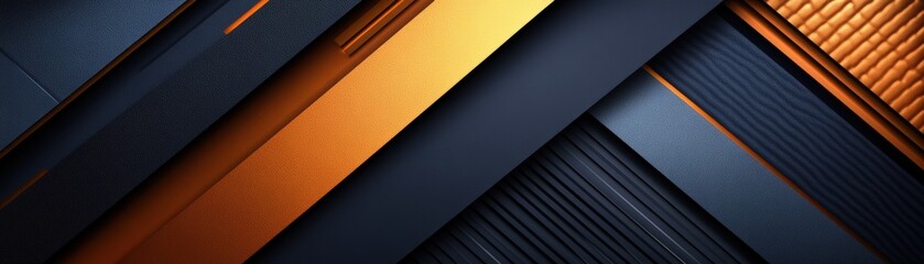 Poster - black and orange abstract background with vivid color blends and patterns for artistic designs
