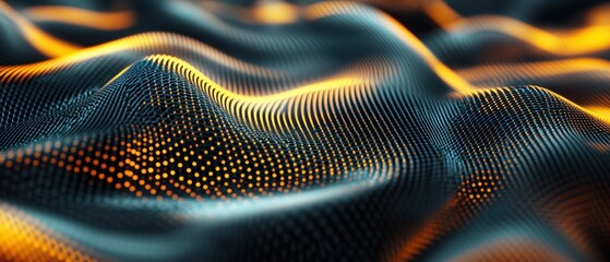 Poster - Close up of a wave pattern in ocean water capturing natural fluid motion and texture