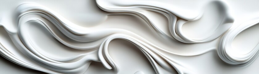 Poster - White abstract background with smooth texture and subtle gradients for design and artistic use
