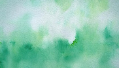 Aufkleber - soft green watercolor background with delicate gradients and textures, ideal for design, art, and eco related themes