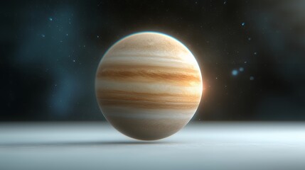 Wall Mural - jupiter, space, planet, cosmic background, science illustration