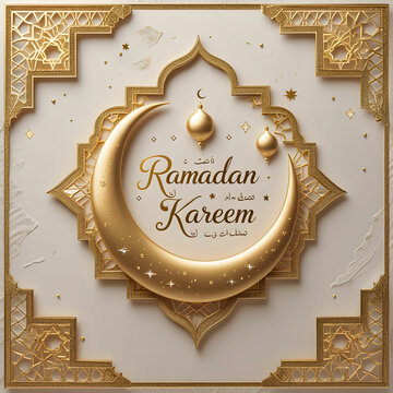 A stunning goldcolored greeting card with