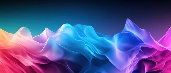 Poster - Abstract background featuring colorful smoke patterns and textures in vibrant hues and shades