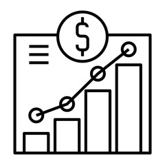 Poster - statistic vector icon