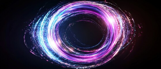 Poster - Abstract background featuring vibrant colorful light effects and soft gradients for artistic designs