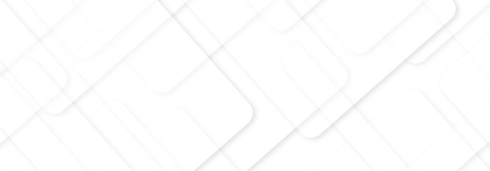 Poster - Abstract modern white, gray pattern geometric luxury gradient line background random square shape design. 3d shadow effects, modern design template background. layered geometric triangle shapes.