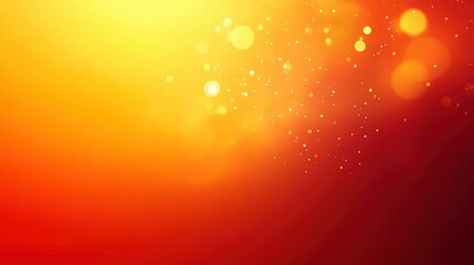 Orange and red background. Blurred amber gradient pattern. Bright warm ombre template.