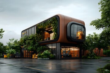 Poster - Modular and Adaptable Logistics Hub with Flexible Renewable Energy Systems Efficient Cargo Sorting and Distribution Using Robotics and AI Emphasis on Water Conservation and Waste Reduction Strategies