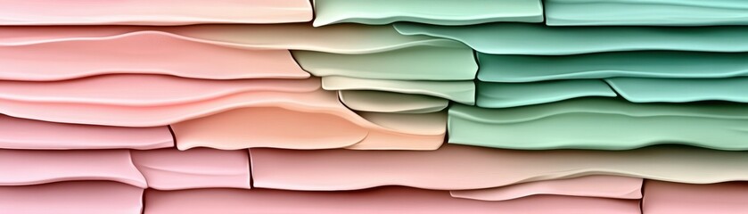 Poster - Multicolored wall displaying a captivating array of different colors creating a striking visual impact and artistic expression