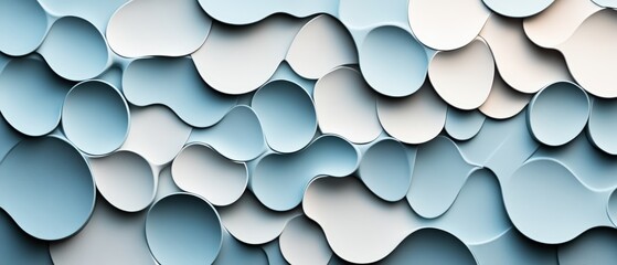 Poster - A unique wall constructed from colorful paper hearts creating a charming and playful atmosphere for any environment