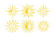 © Roman - Sun Icon Pack Isolated Vector Illustrations